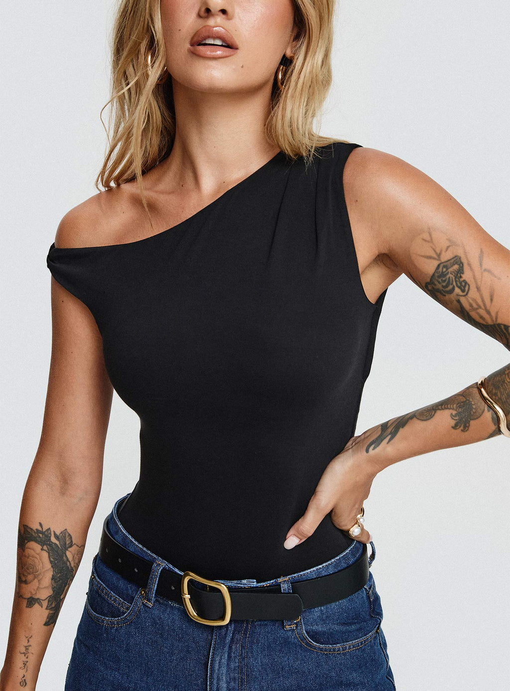 Miyako Bodysuit Black Tall