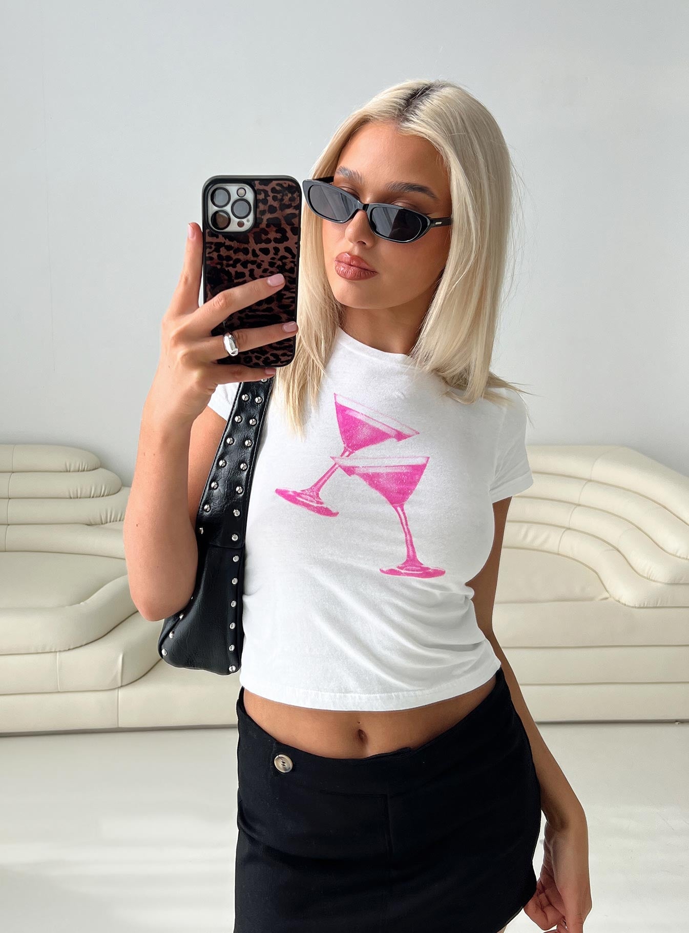 Gossip And Cosmos Top White