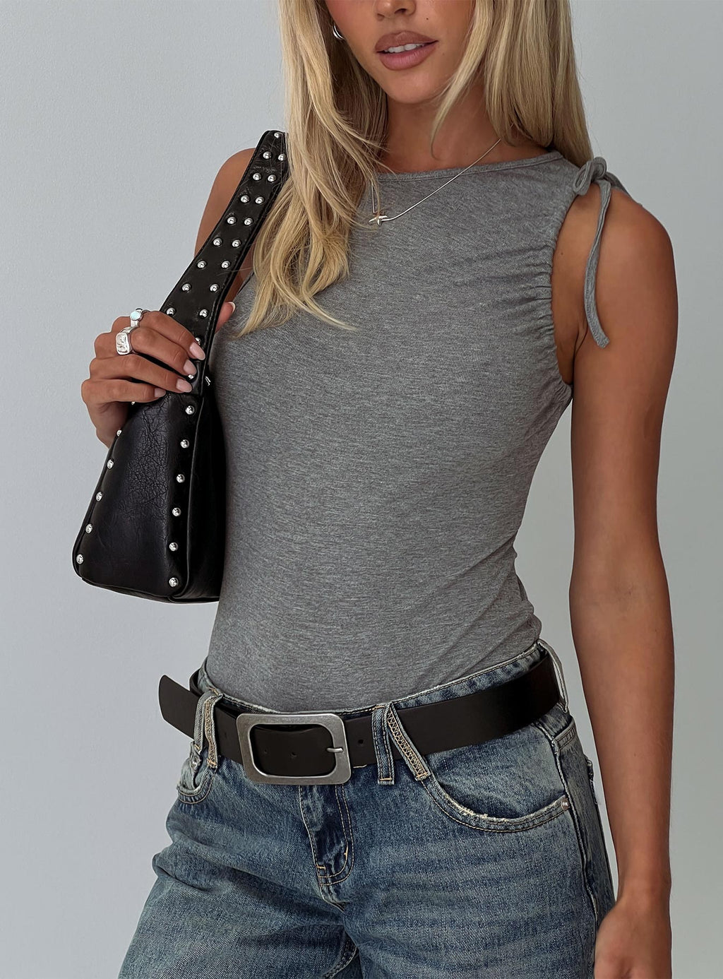 Magnetism Bodysuit Grey