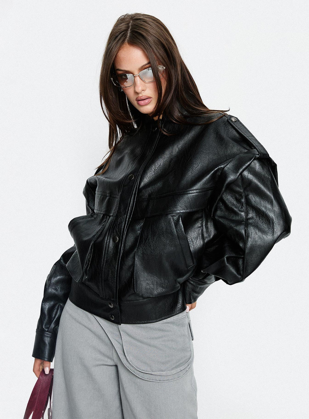 Madame Bomber Jacket Onyx
