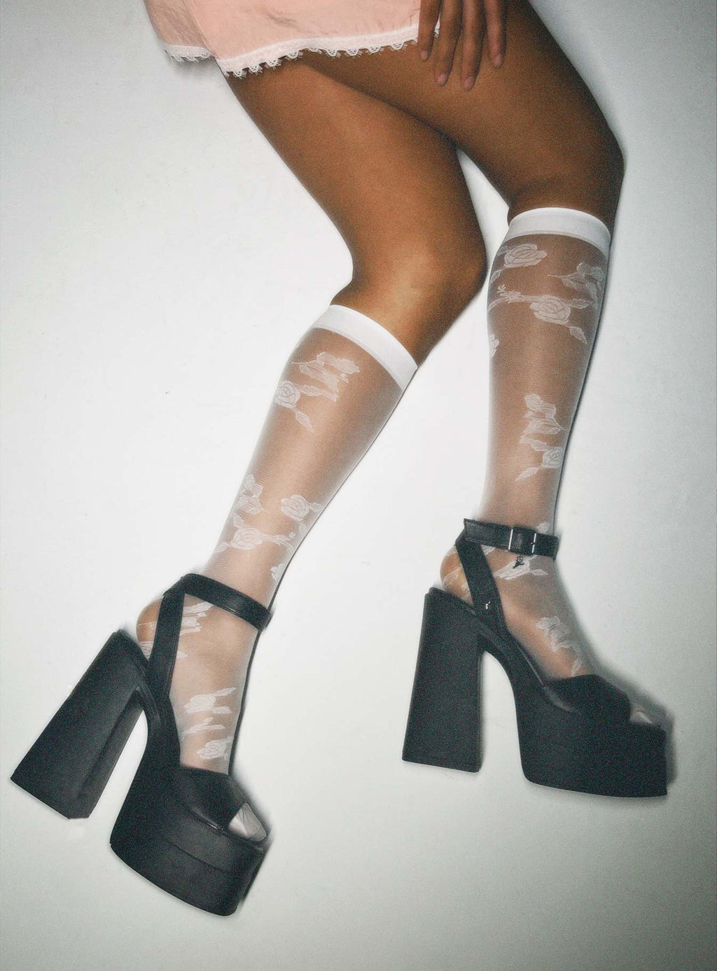 Gilda Stocking Socks White