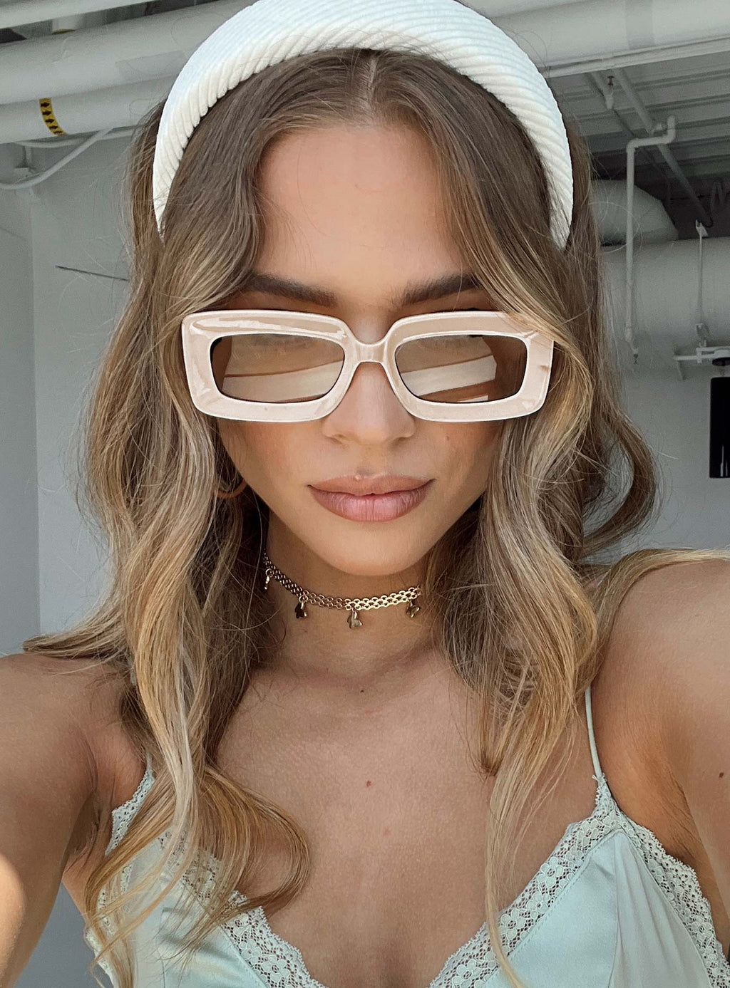 Asante Sunglasses Beige