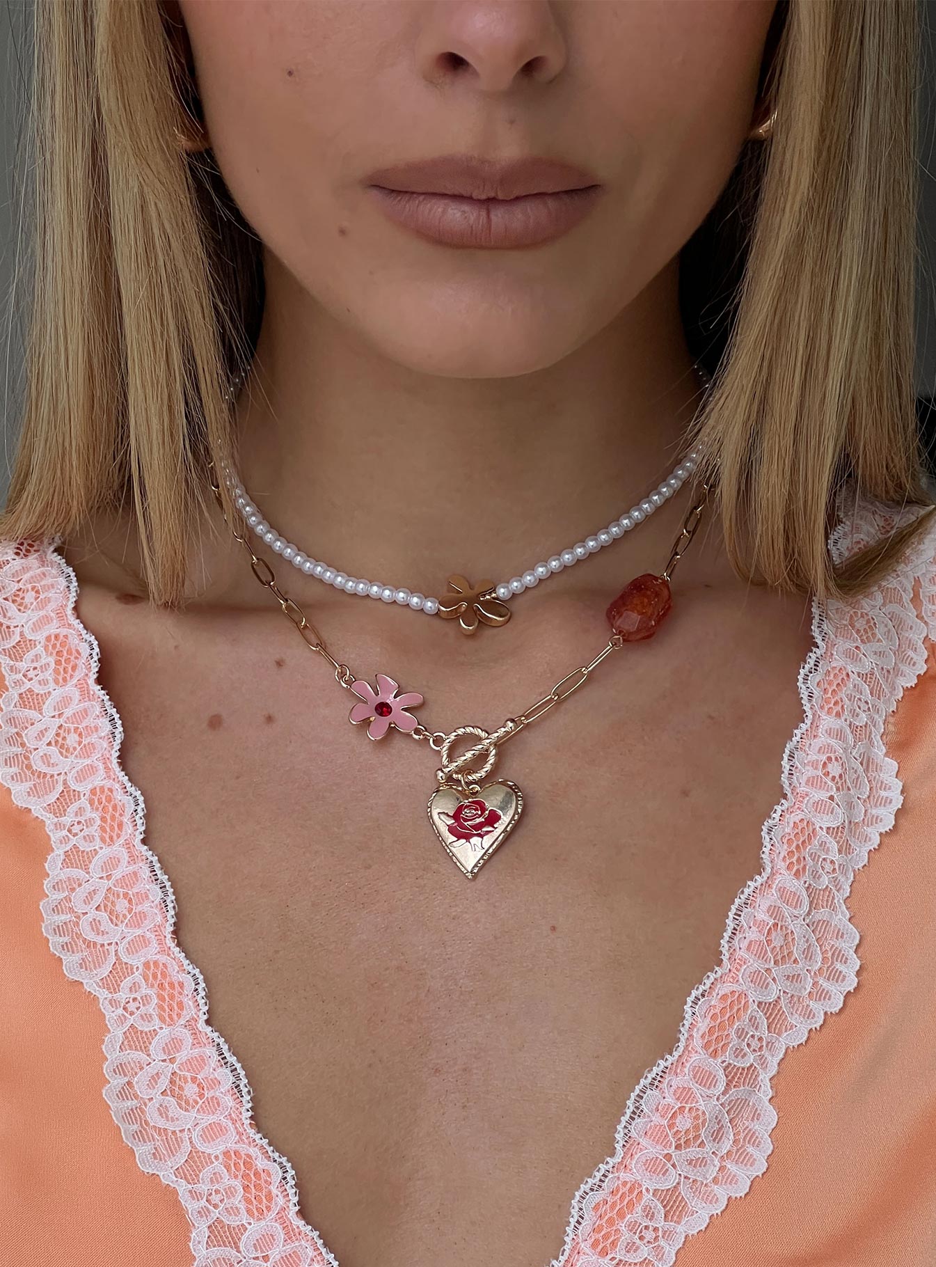 Decipher Necklace Gold