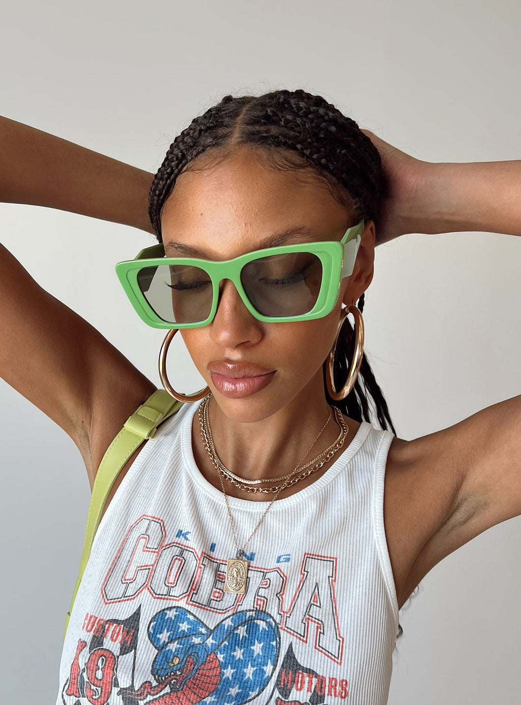 Zeile Sunglasses Green