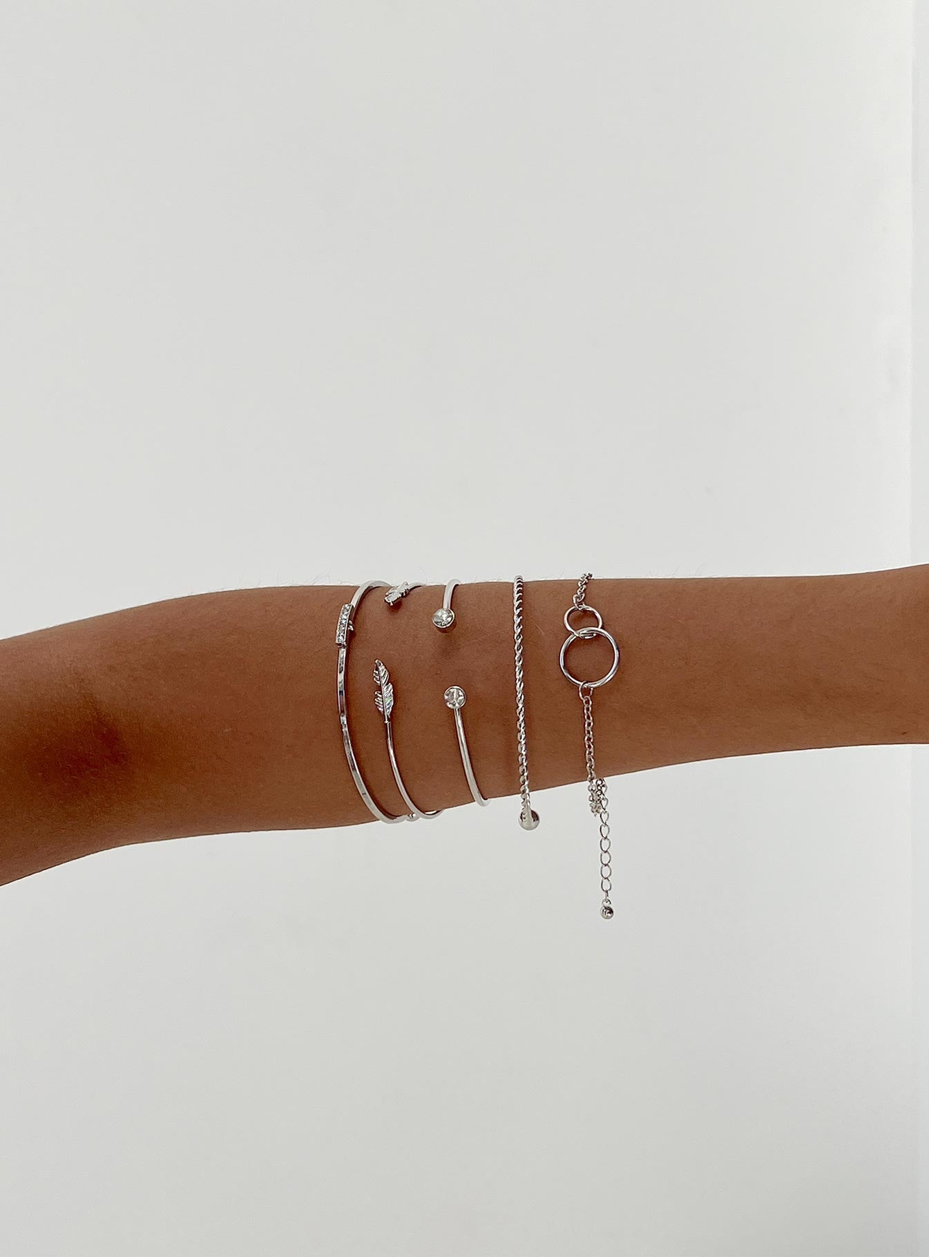 Chlo Bracelet Pack Silver