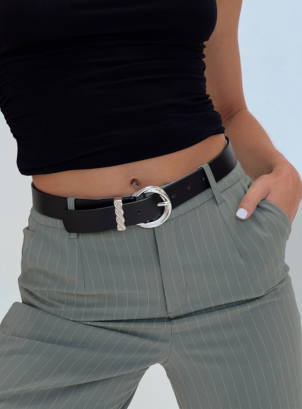 Batkins Belt Black / Silver