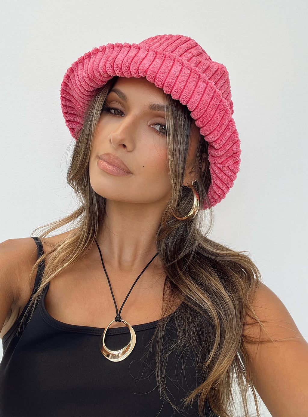 The Vintage Bucket Hat Pink