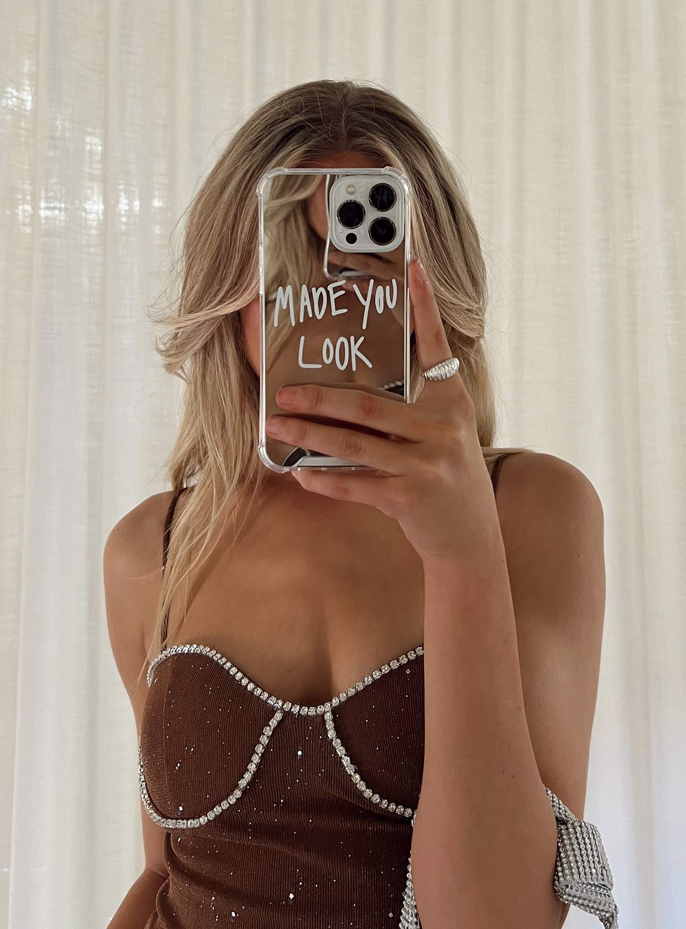 Rivage iPhone Case Silver