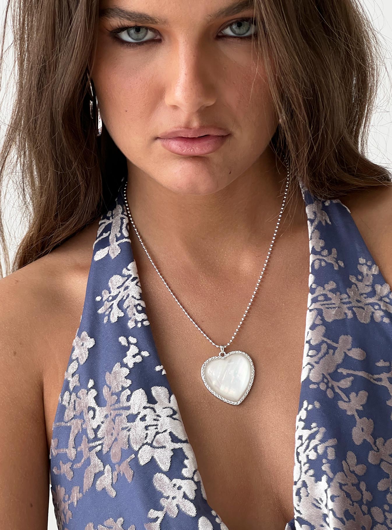 Silhouettes Necklace Silver