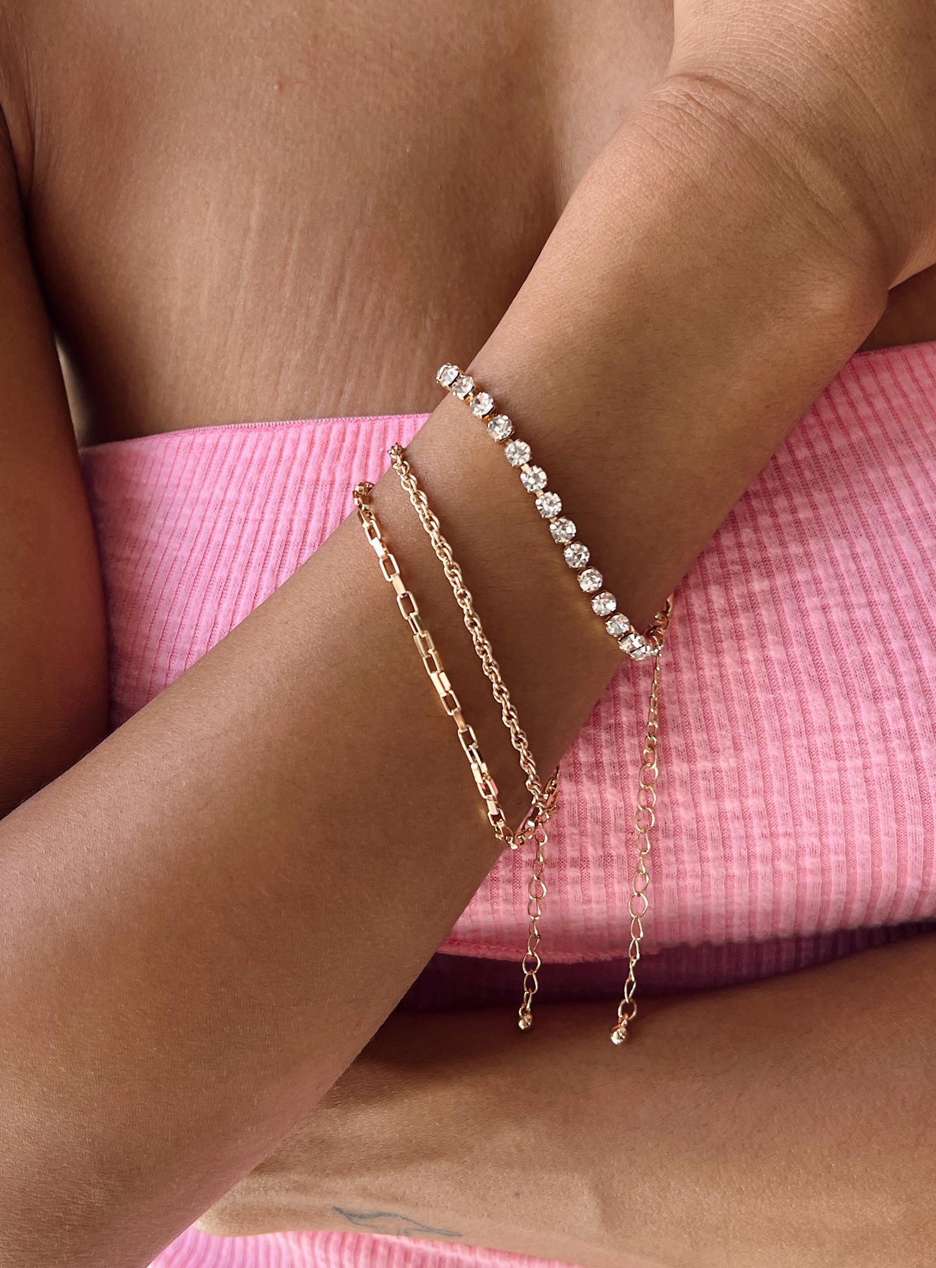 Dwyer Bracelet Set Gold