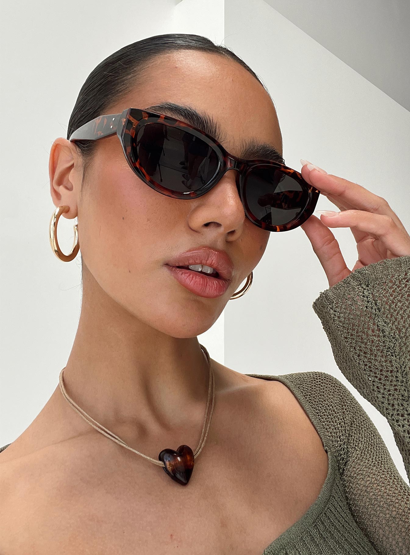 Breeta Sunglasses Brown Tort