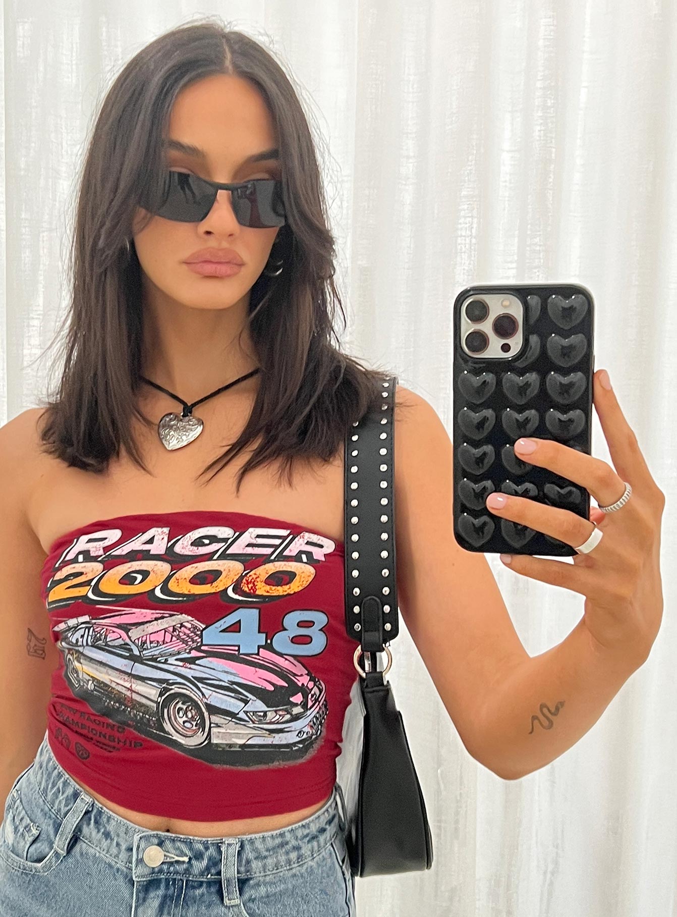 Valentina iPhone Case Black