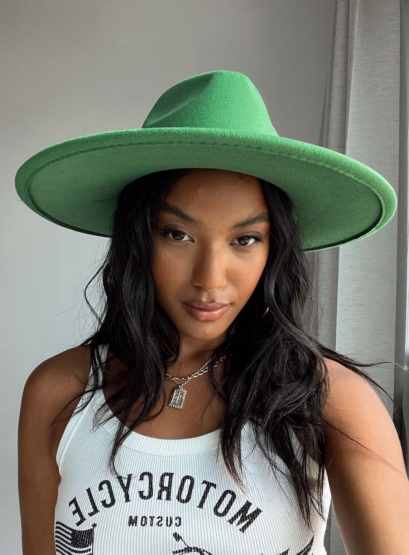 Indiana Fedora Hat Green