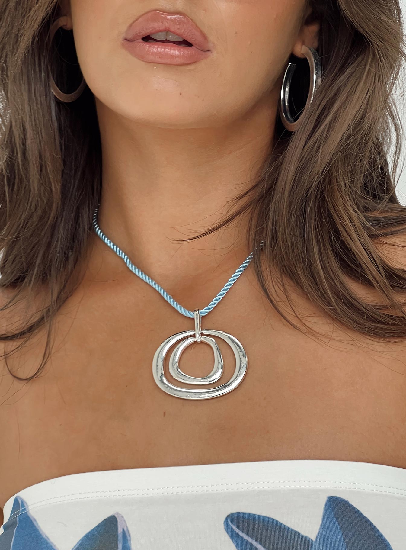 Zenda Necklace Blue / Silver