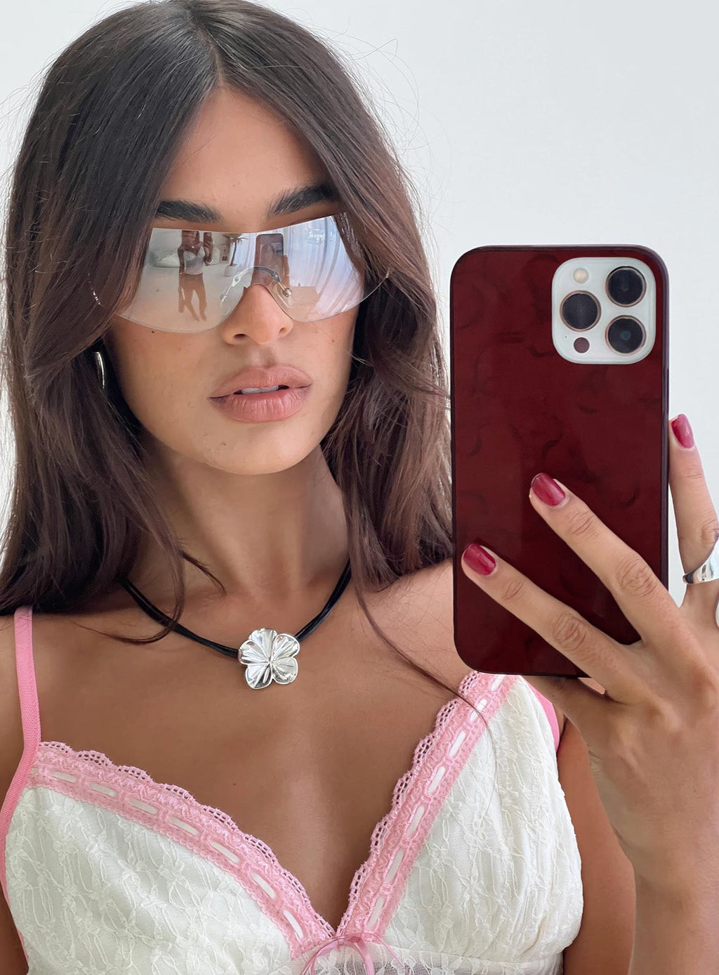 Love Is Alive iPhone Case Red