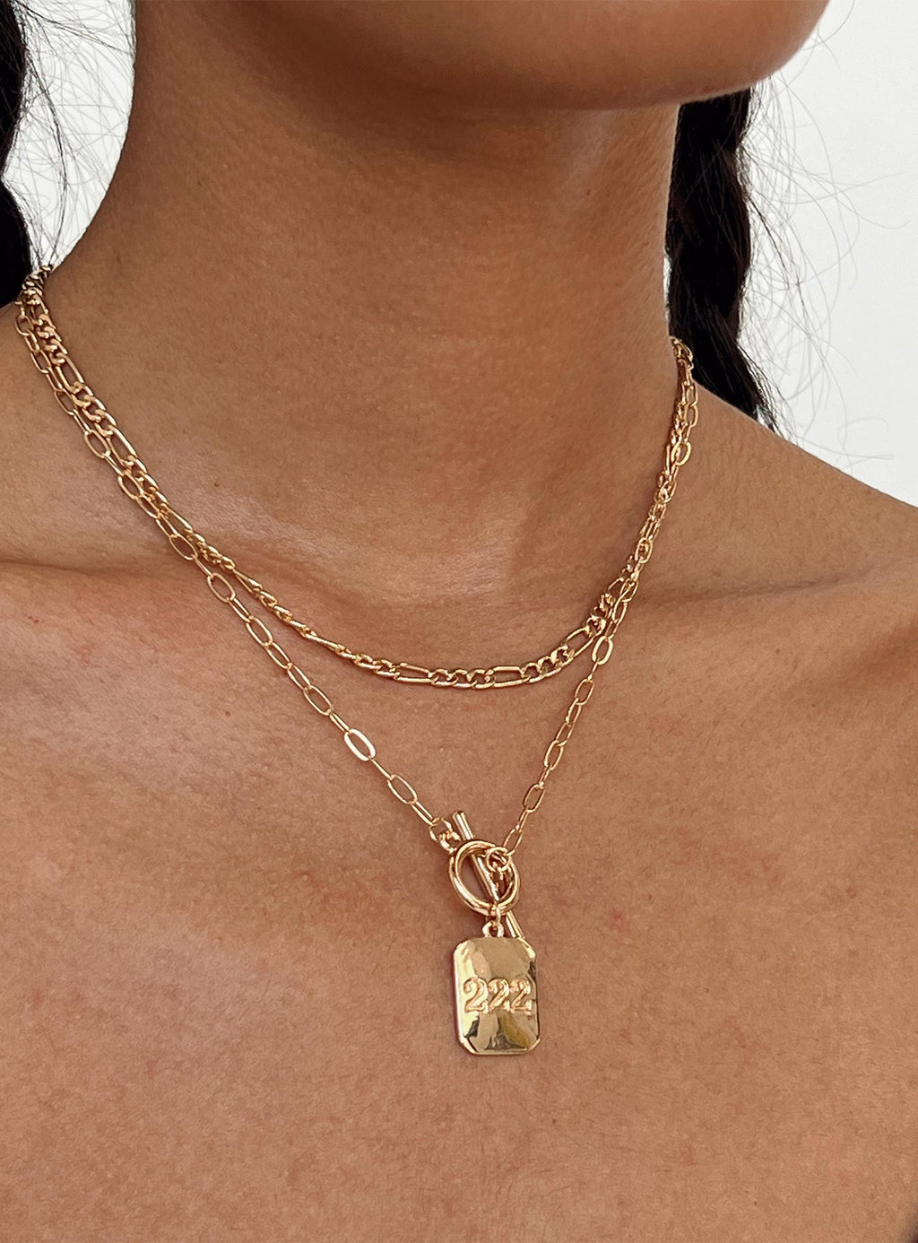 Fenway Necklace Gold