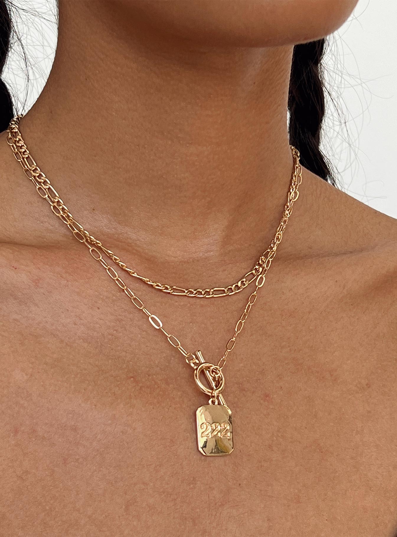 Fenway Necklace Gold