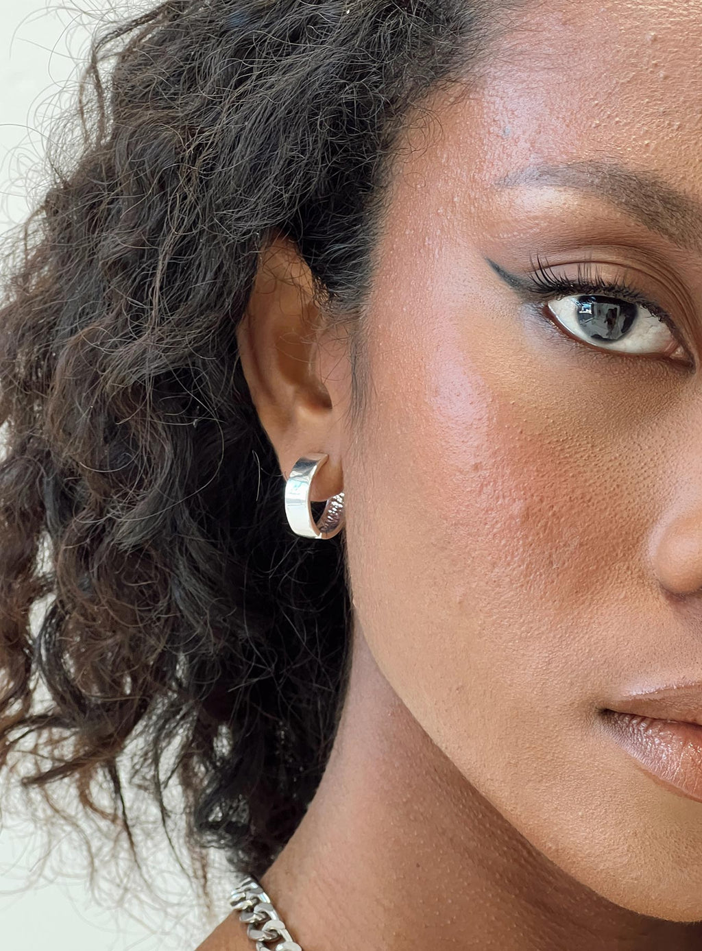 Archo Earrings Silver