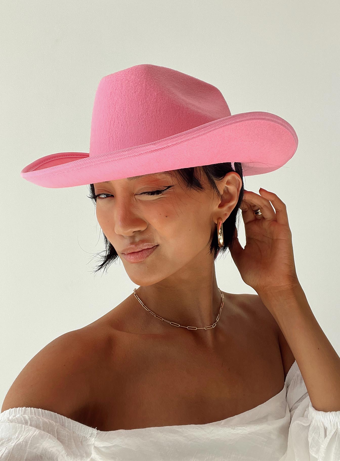 Coulson Cowboy Hat Pink