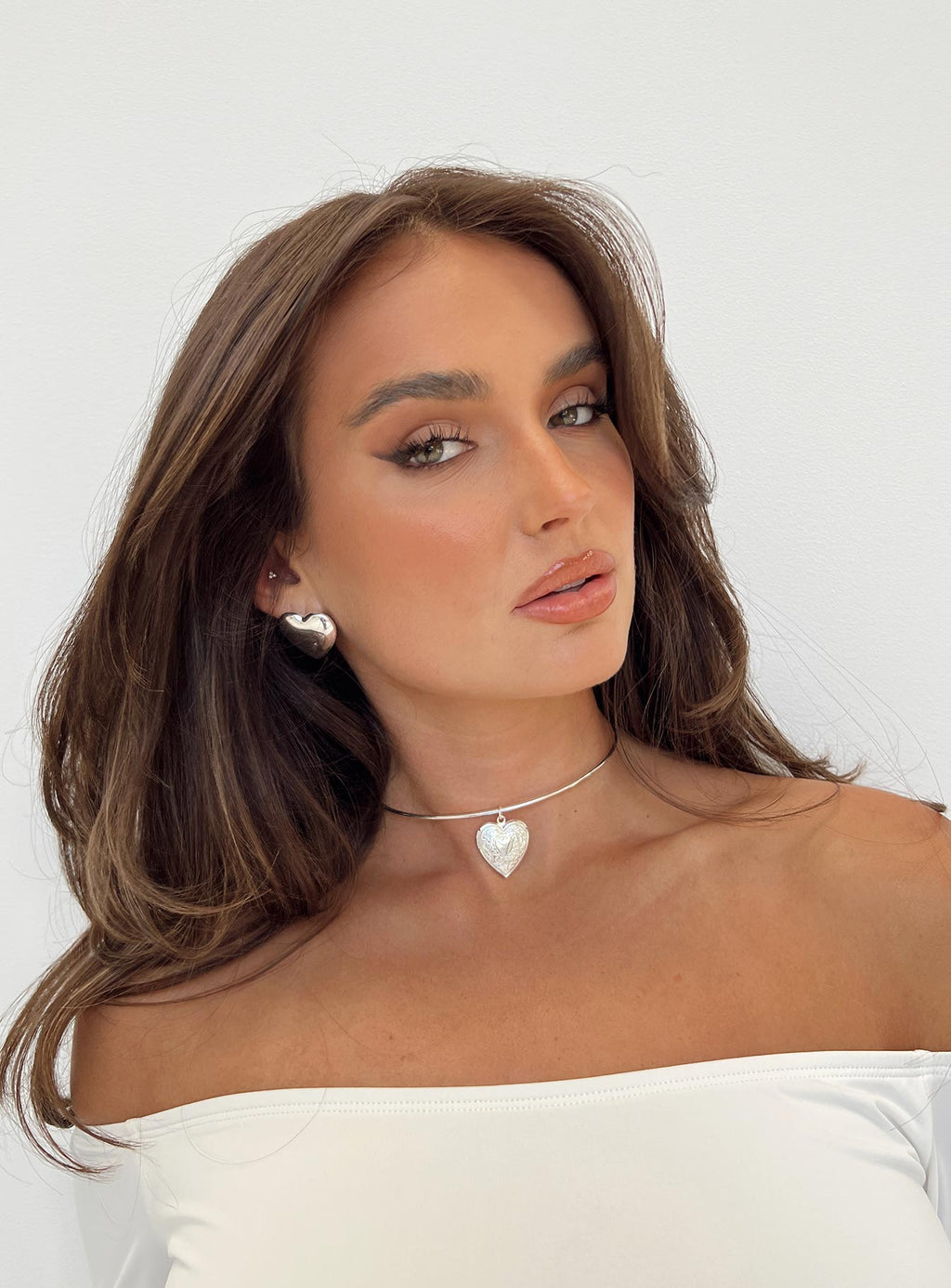 Blanche Necklace Silver