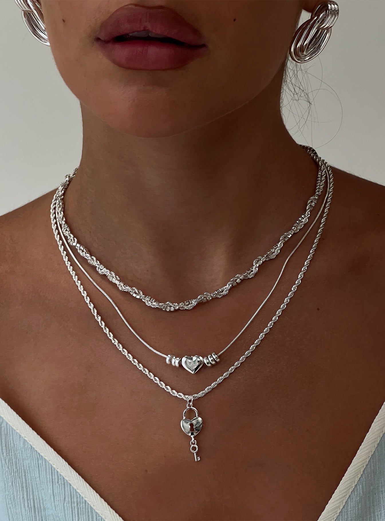 In The Moonlight Necklace Silver