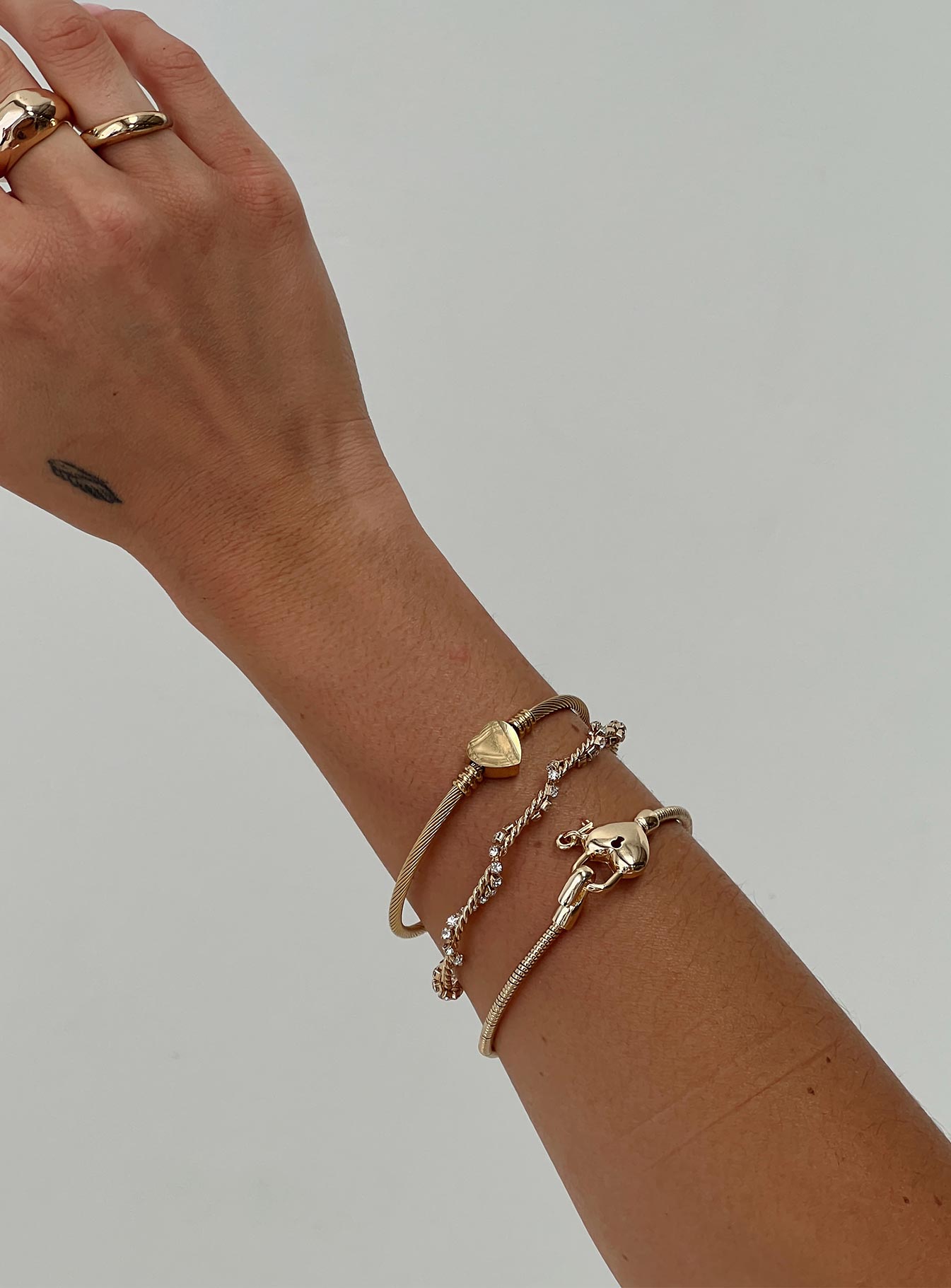 In The Moonlight Bracelet Pack Gold