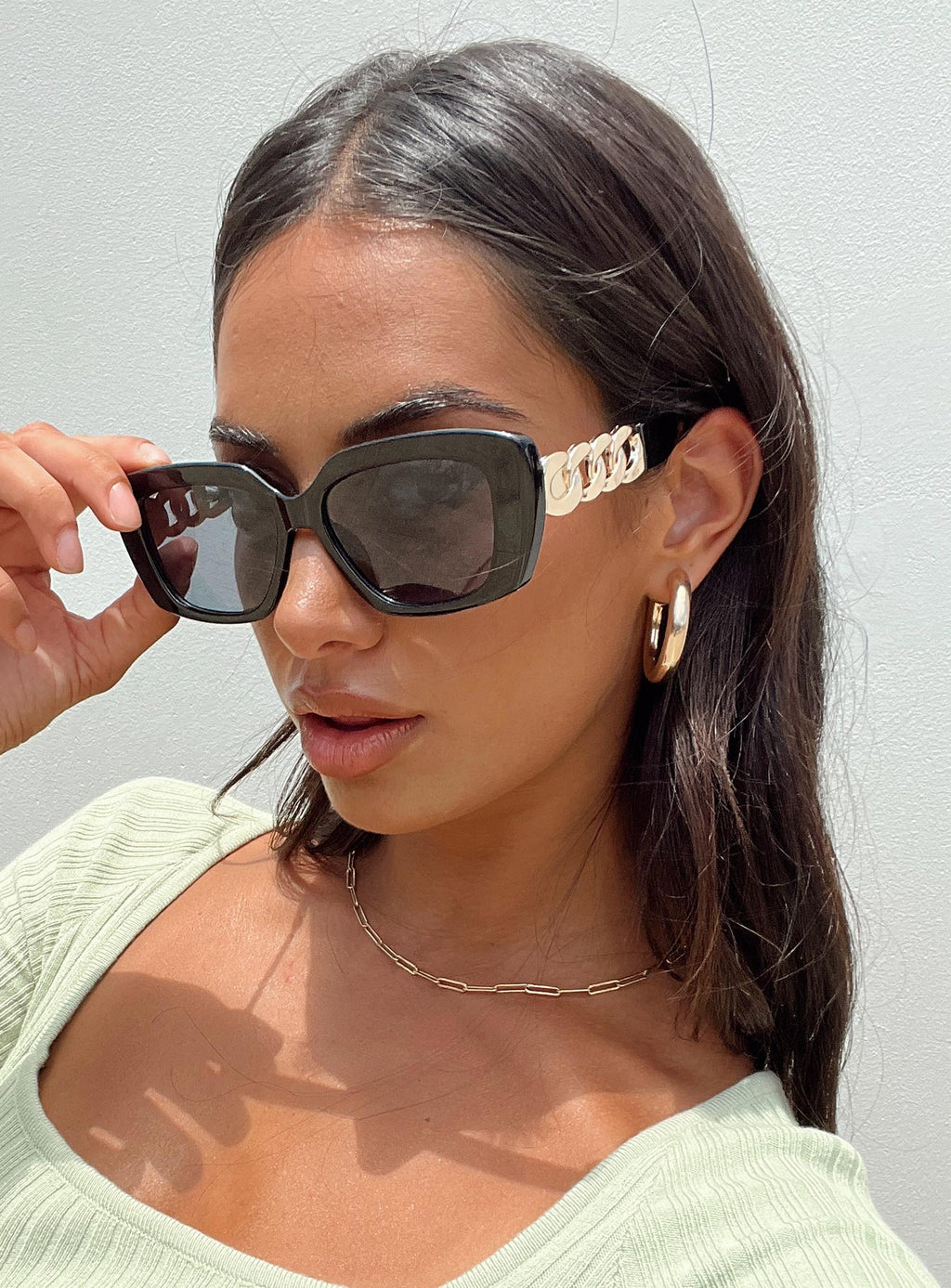 Chalene Sunglasses Black