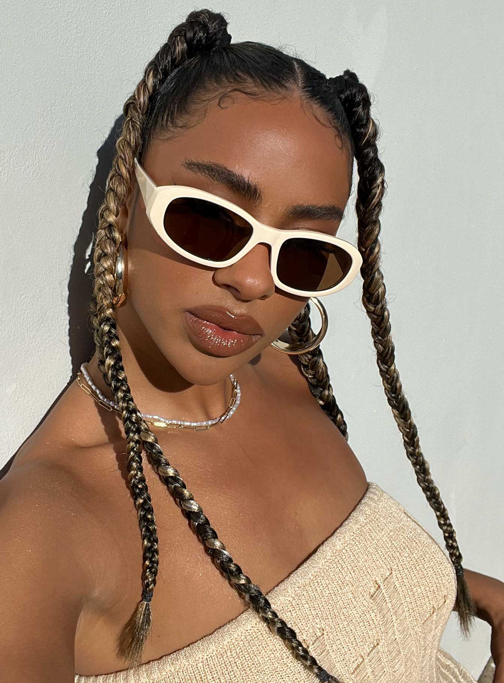 Cabrera Sunglasses Beige