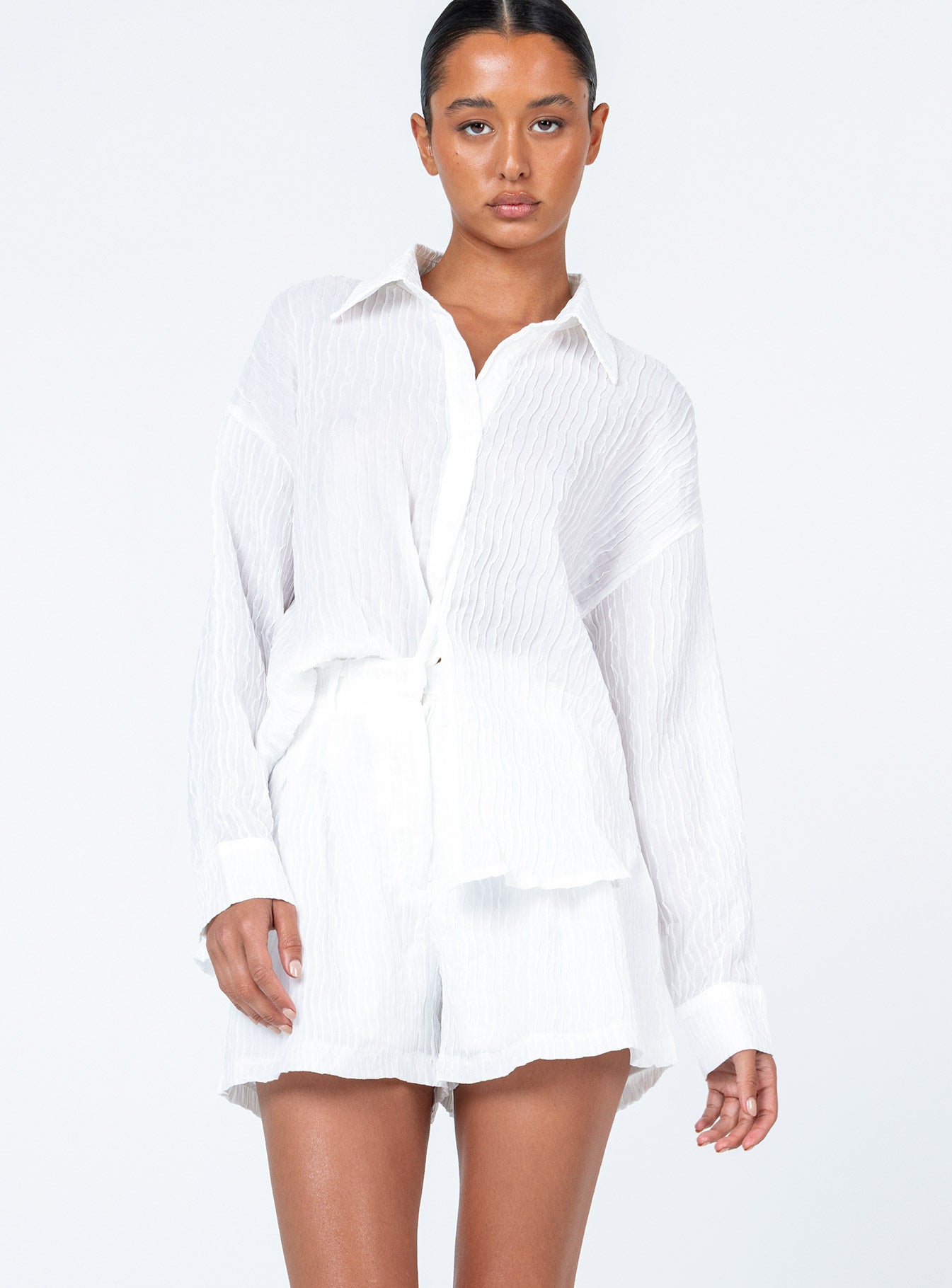 Kaitlyn 2 Piece Set White Texture