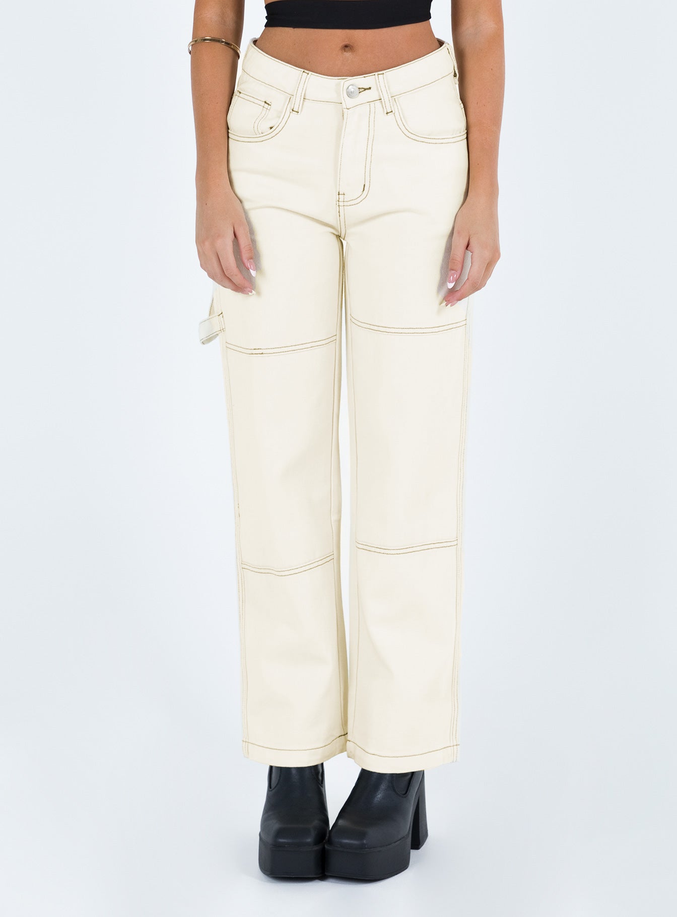 Copeland Jeans White Petite