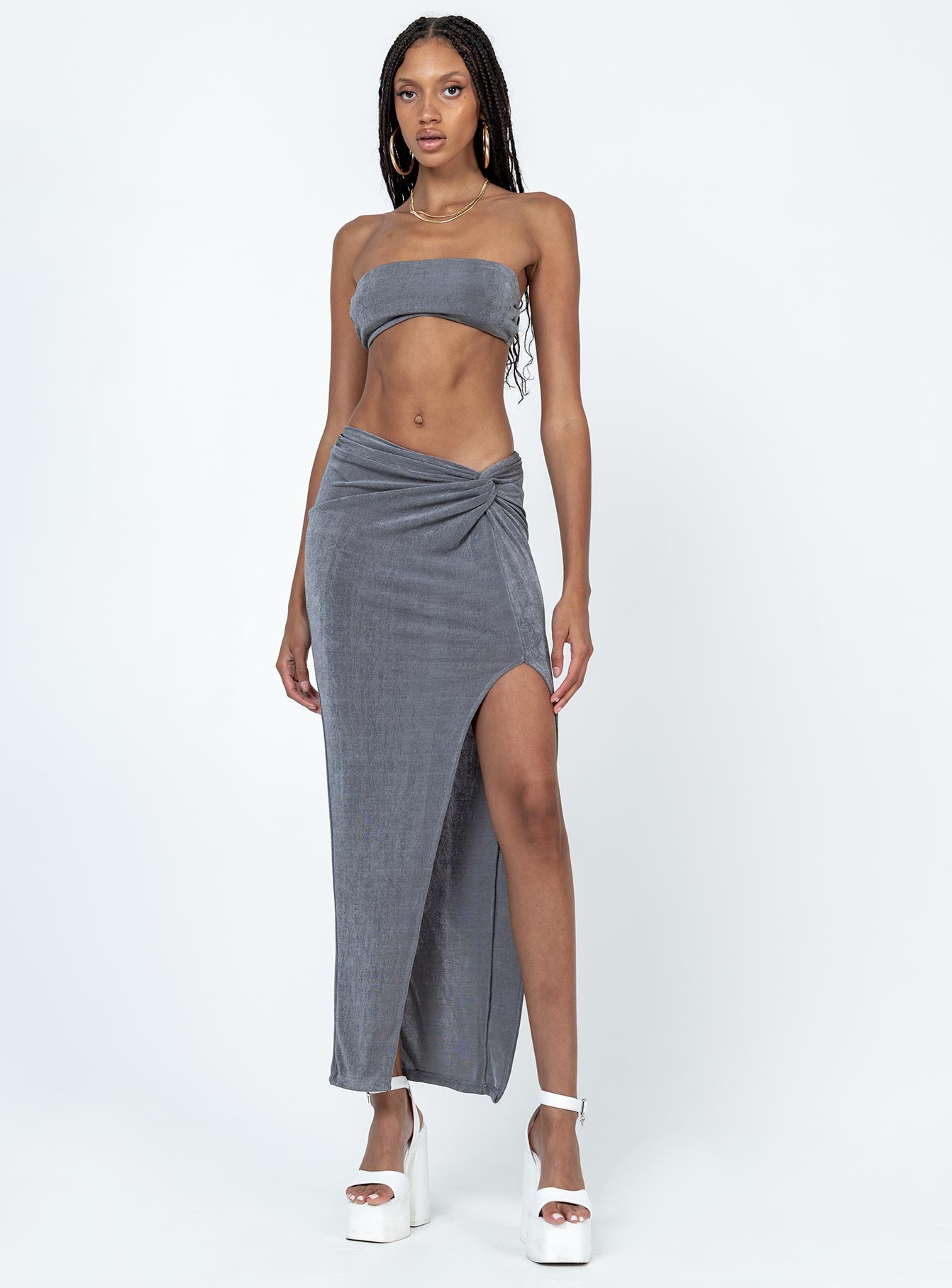 Karley Twist Set Grey