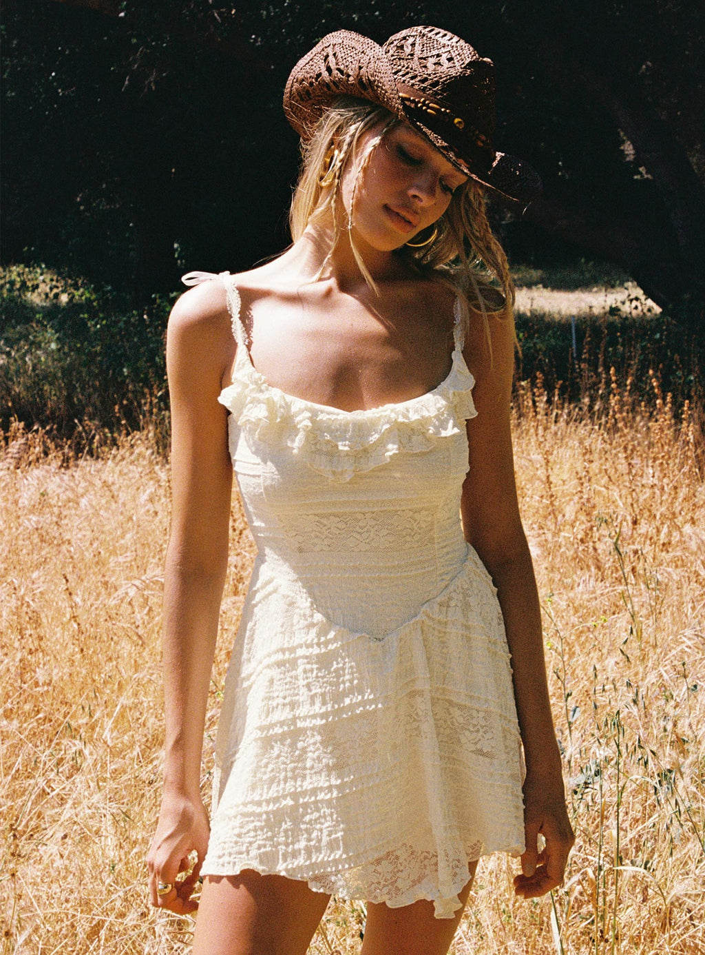 Dwyer Mini Dress Cream