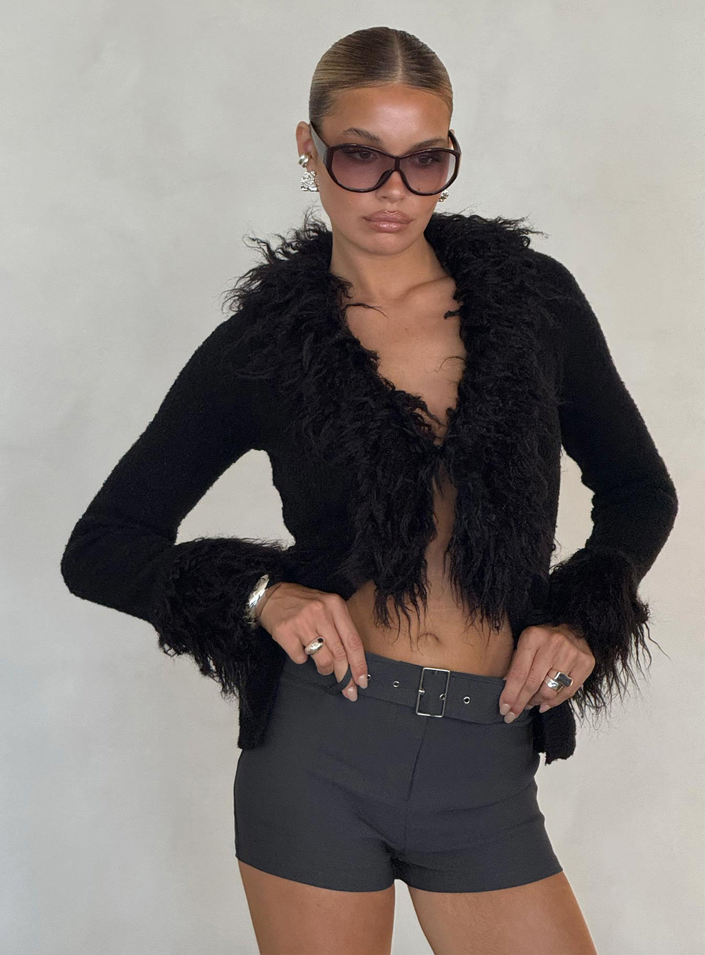 Sistine Cardigan Black