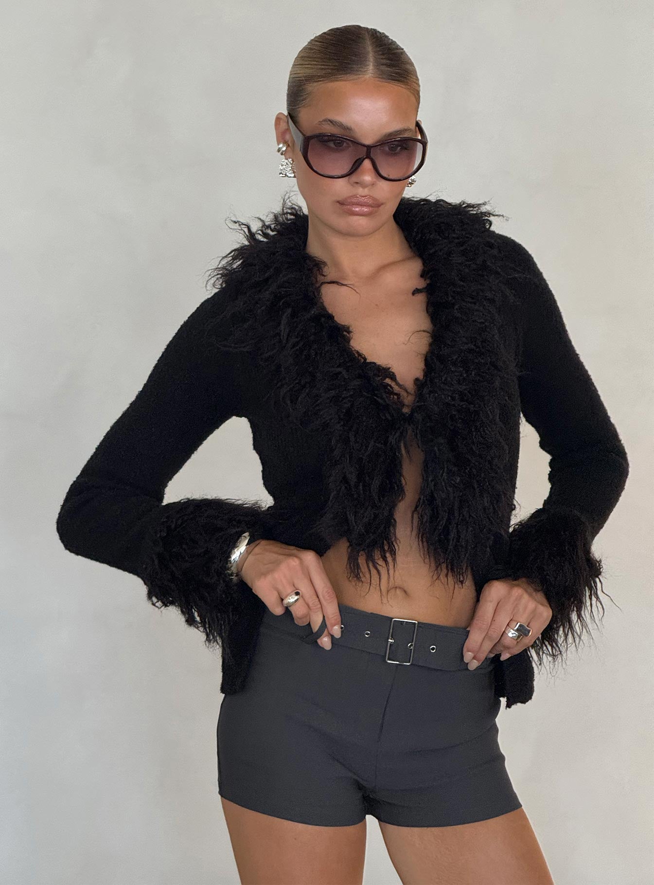 Sistine Cardigan Black