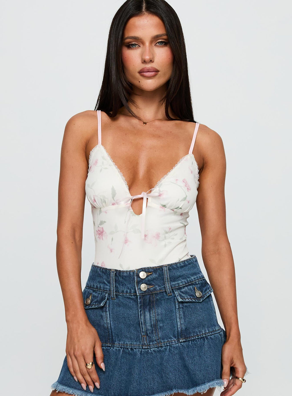 Final Fantasy Bodysuit Multi Floral