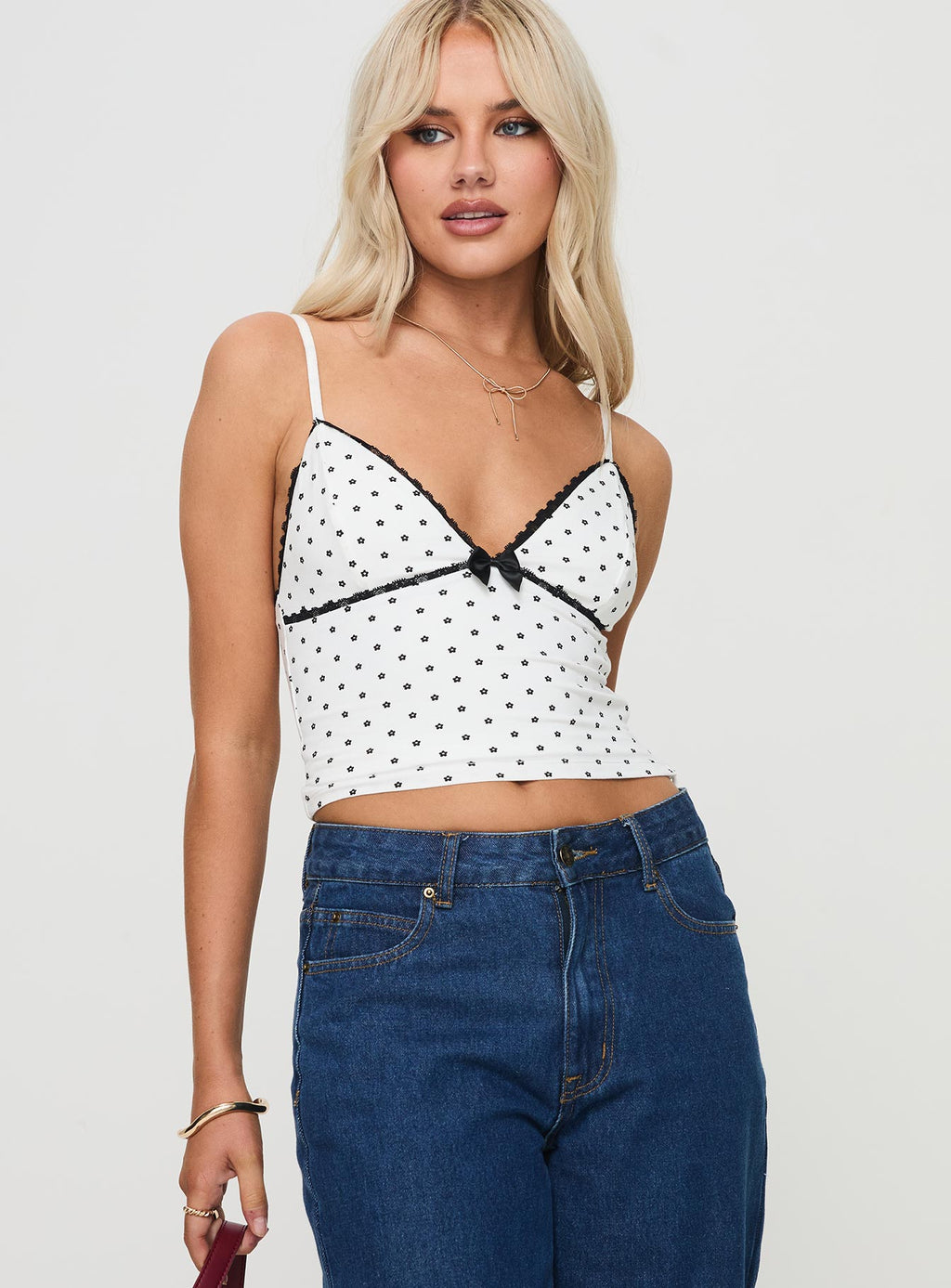 Rune Top White / Black