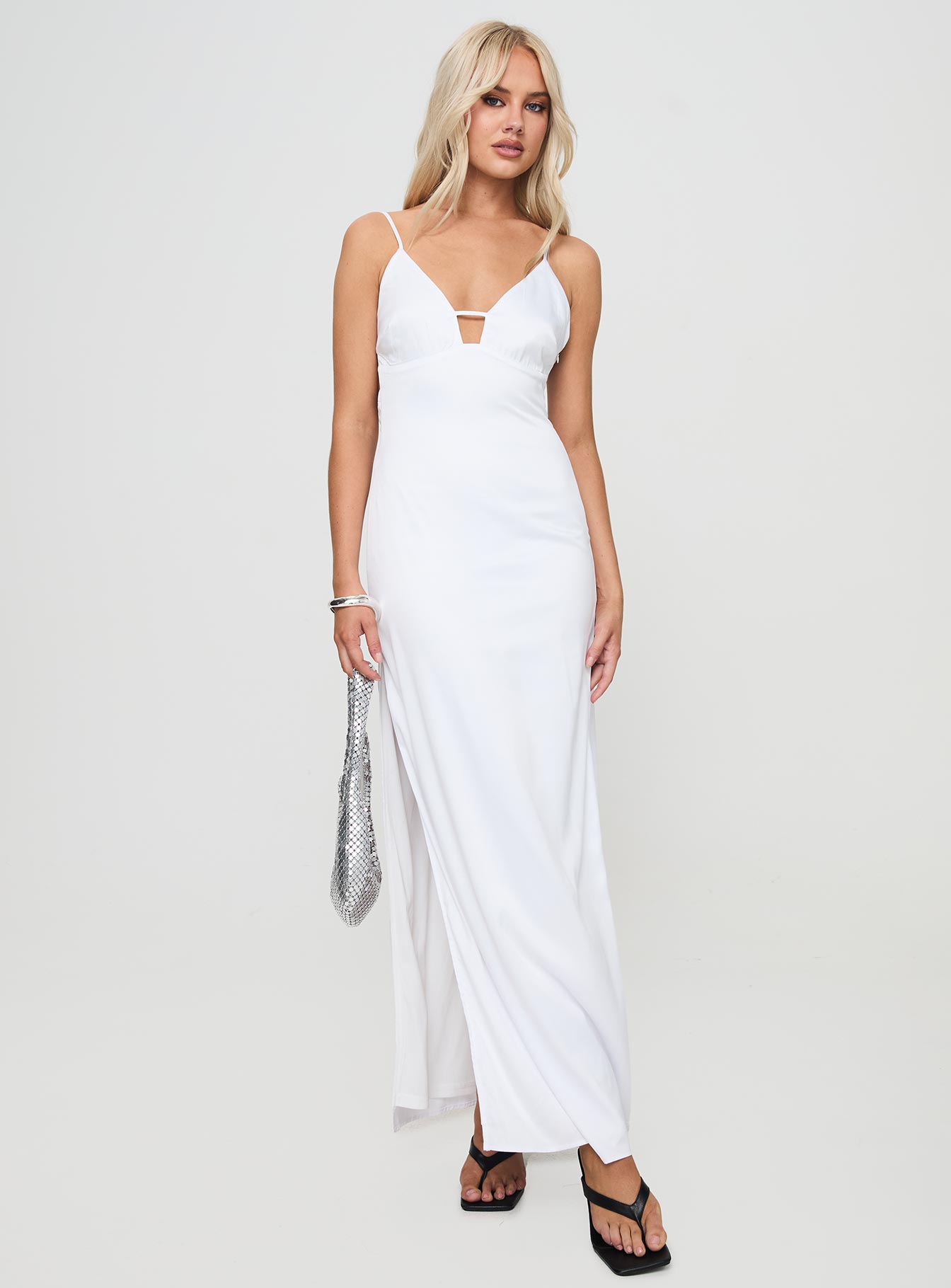 Atheria Maxi Dress White