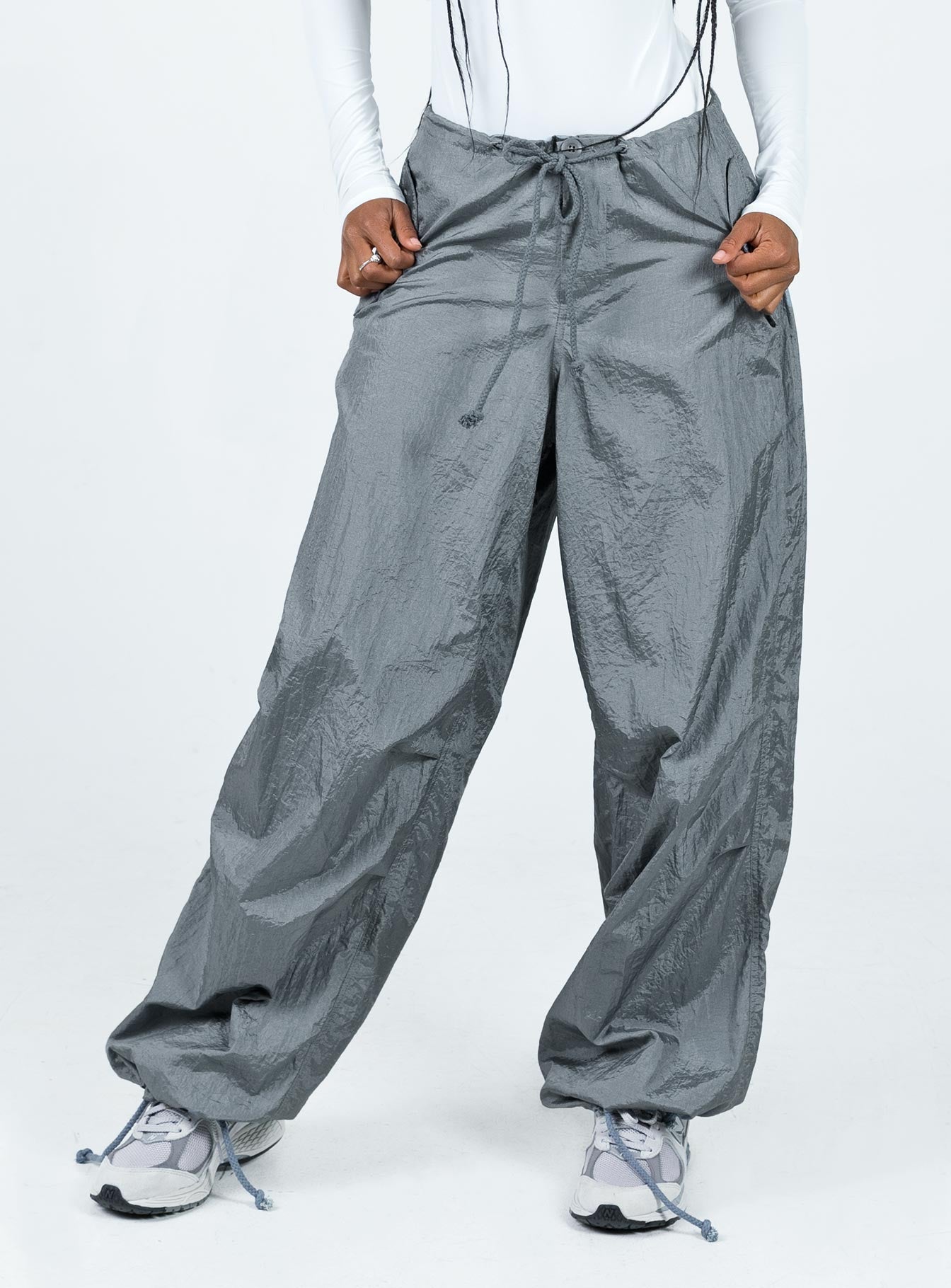 Motel Chute Trousers Grey