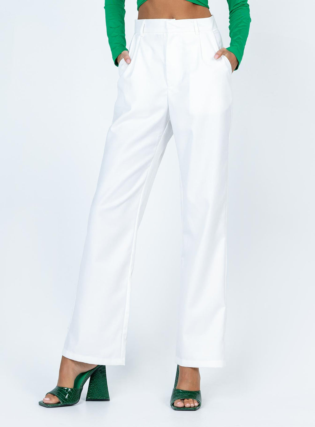 Maiah Pants White