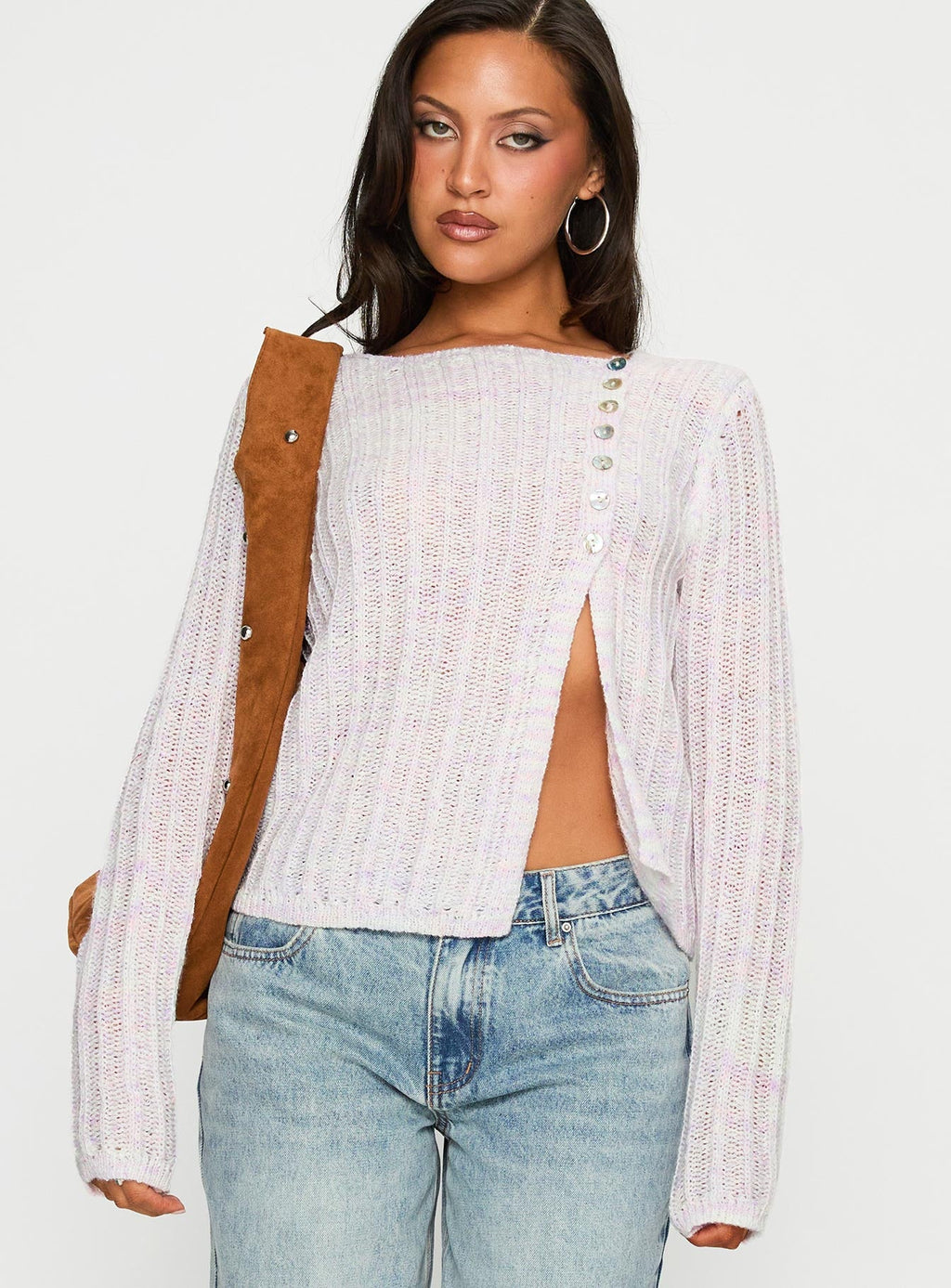 Lenker Knit Jumper Lilac