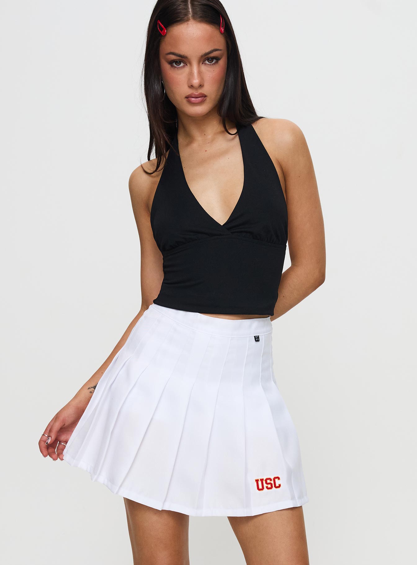 USC Tennis Skort White
