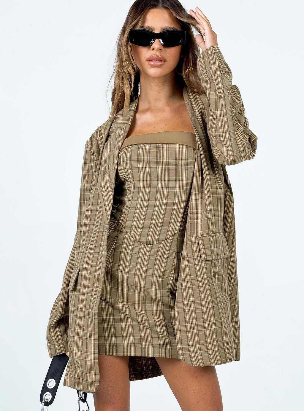 Paddie Plaid Blazer Multi