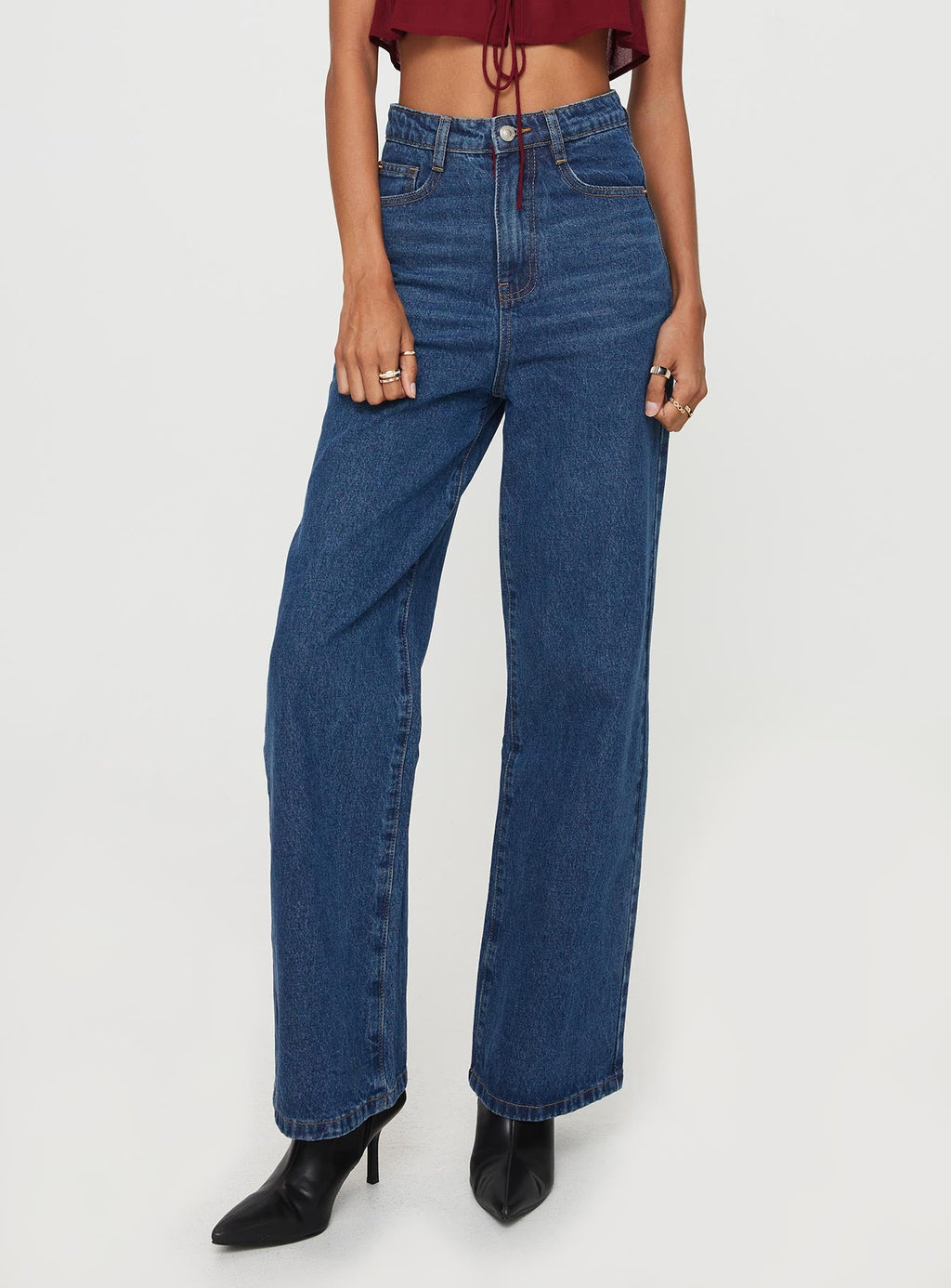 Nicolo Jeans Mid Blue Denim