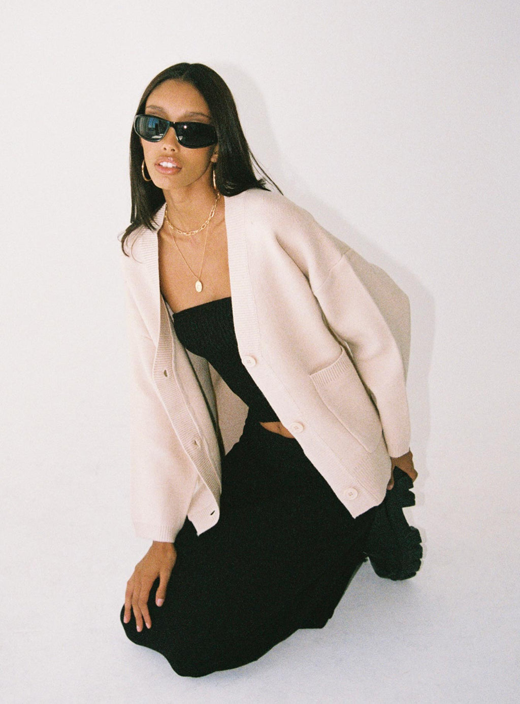 Burke Cardigan Cream