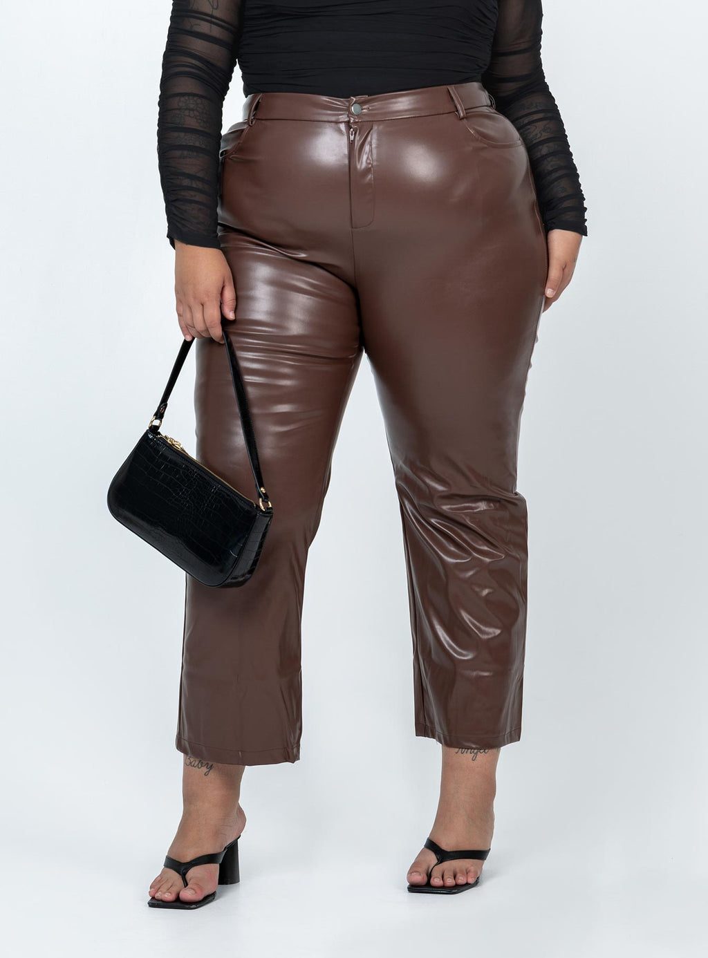 Love Lies Pants Brown Curve