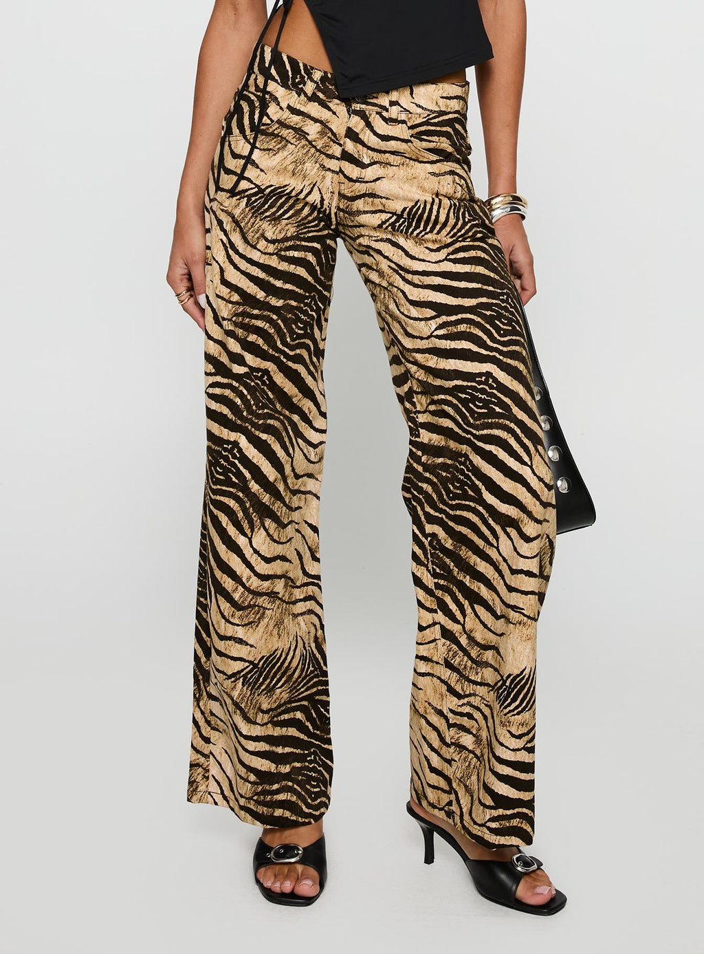 Low Rise Roomy Pants Multi