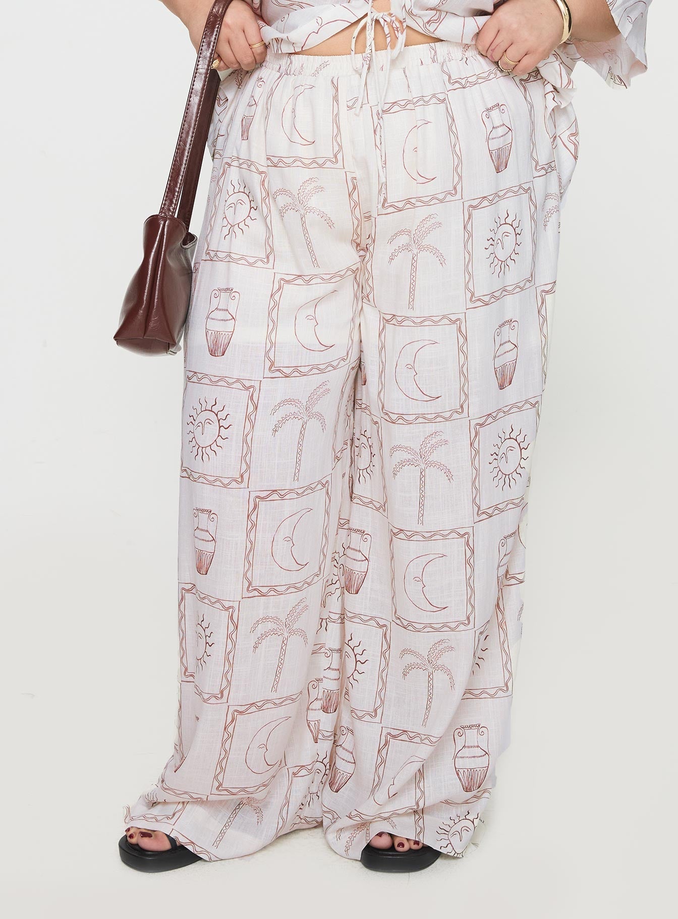 Sun Dream Pant Cream / Multi Curve