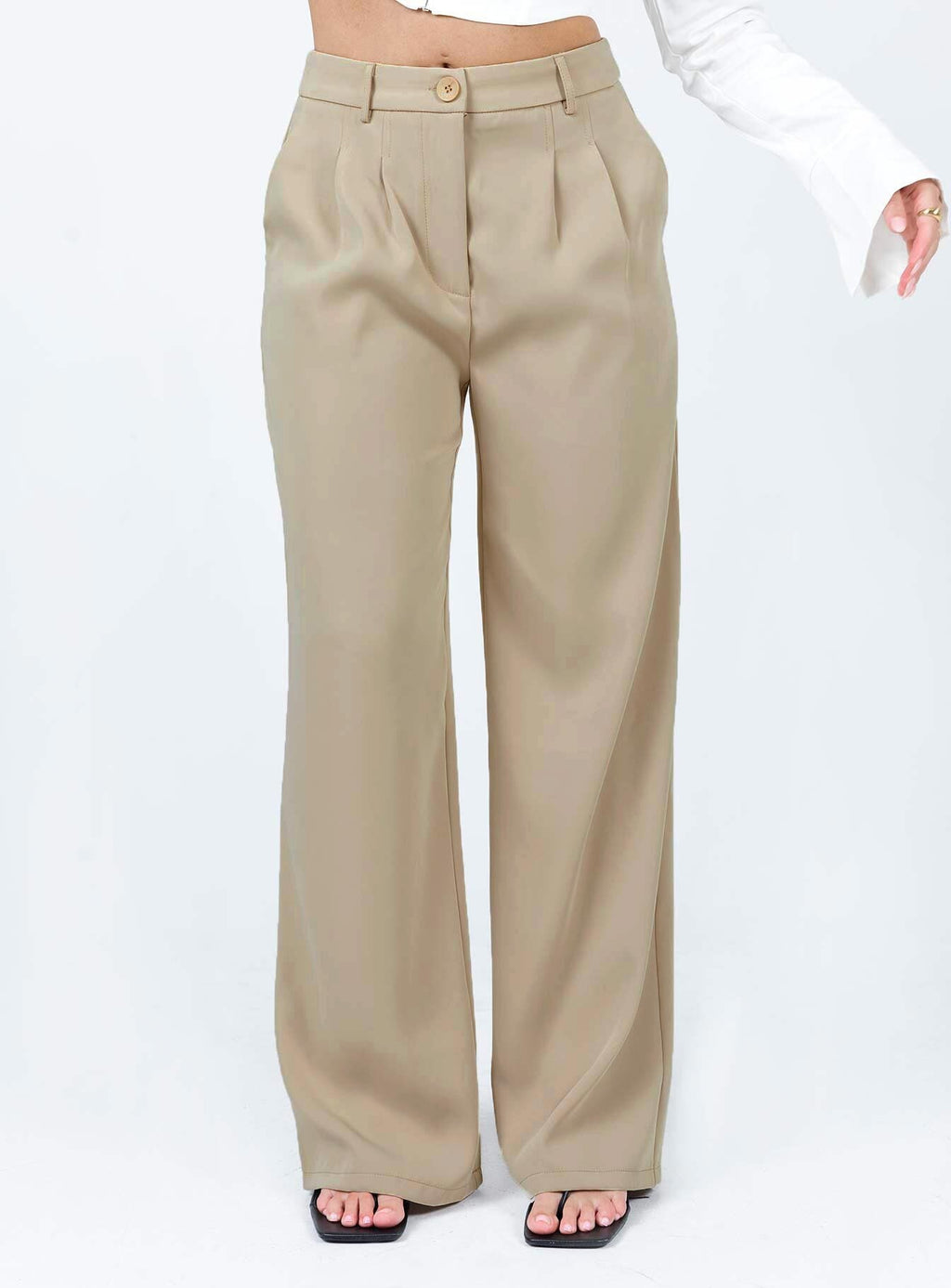 Archer Pants Taupe Eco Tall