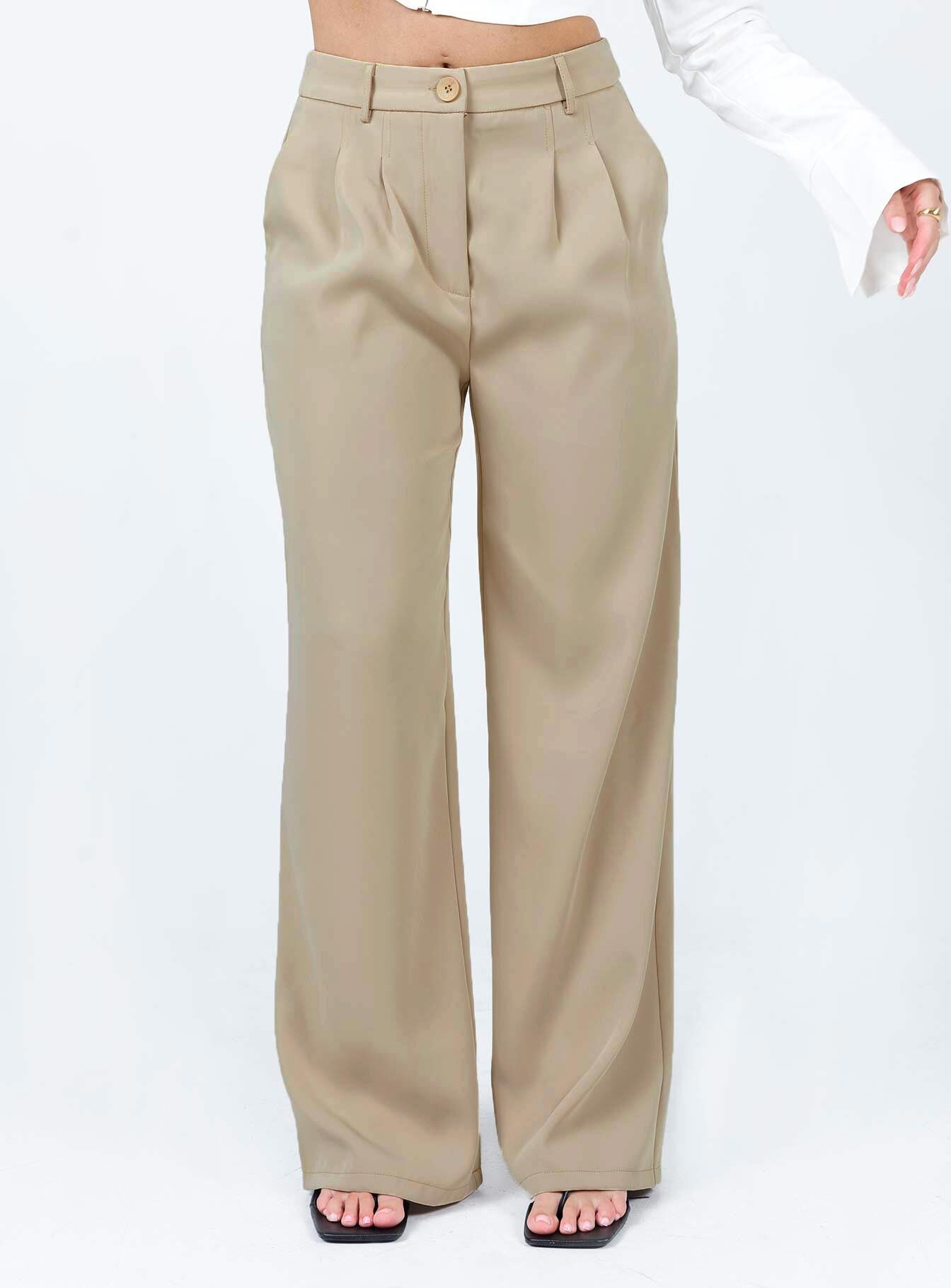 Archer Pants Taupe Eco Tall