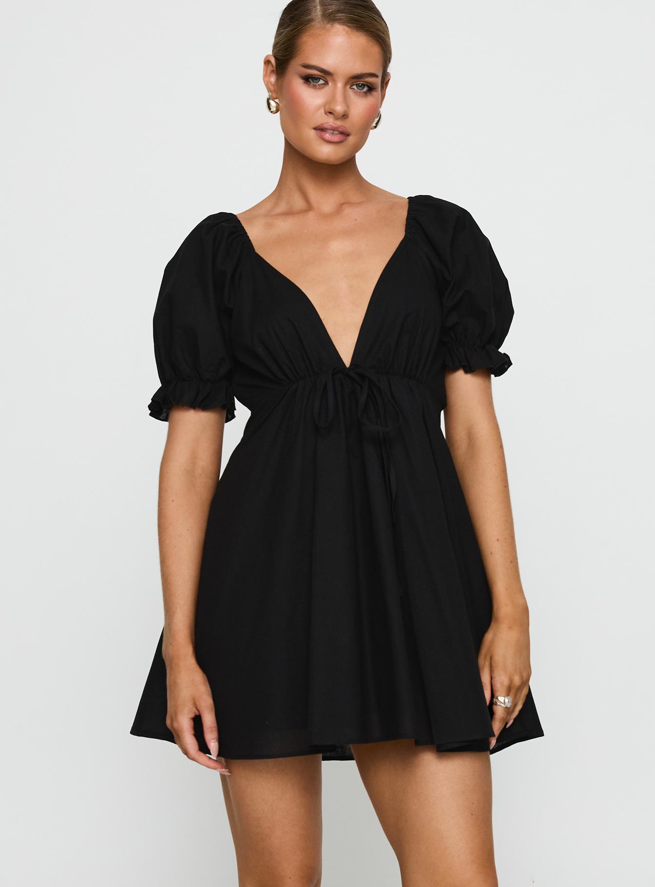 Blissful Mini Dress Black